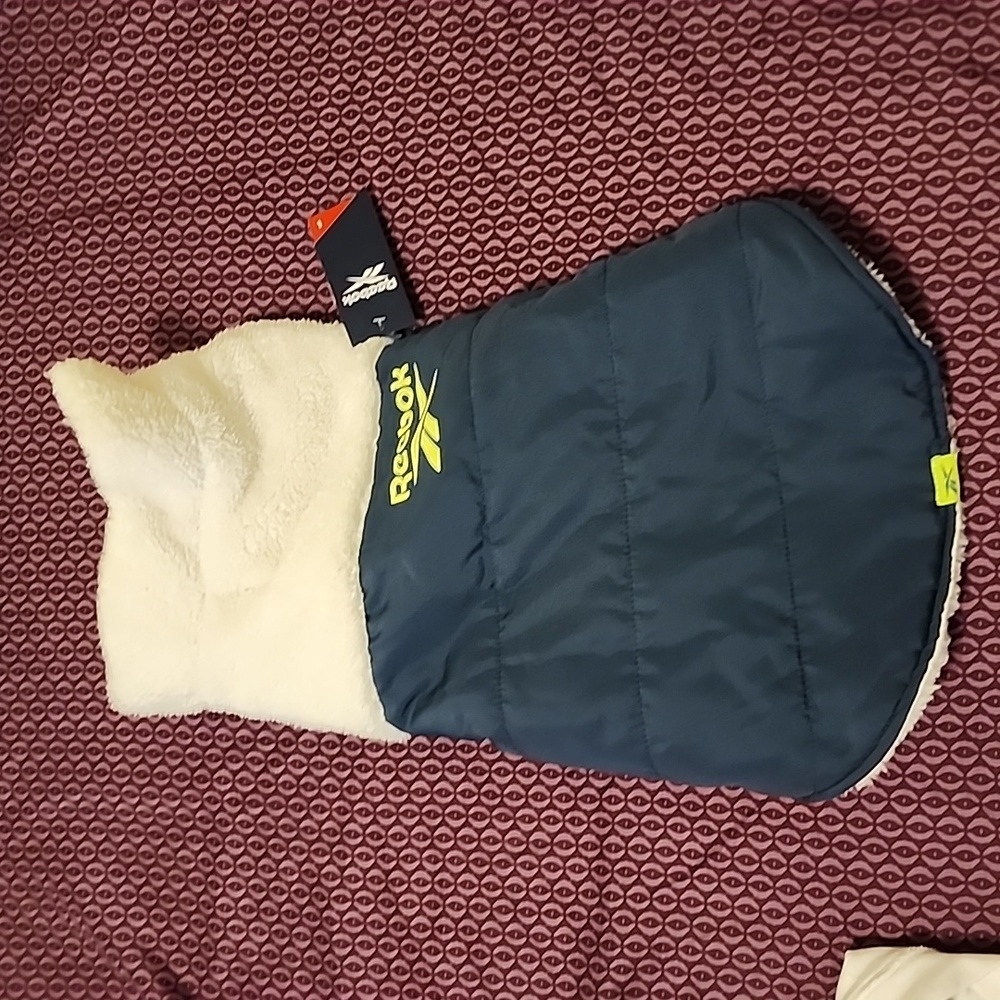 Reebok sherpa dog coat